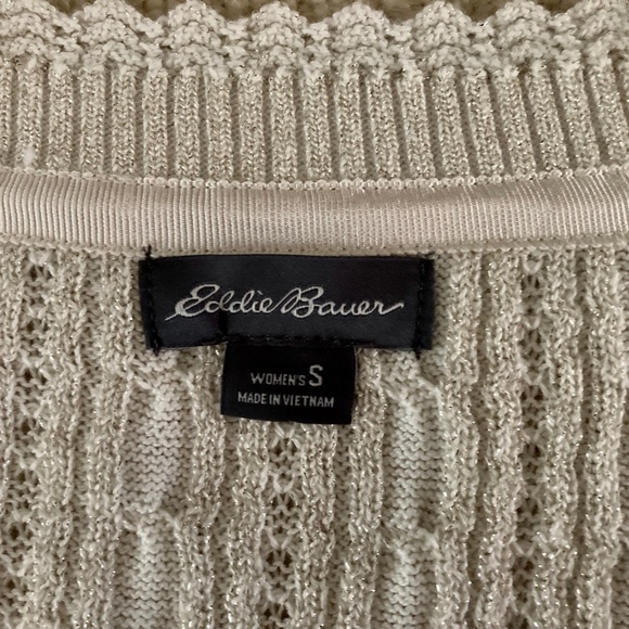 NWOT Eddie Bauer Button Front Cardigan, Small - Picture 2 of 6